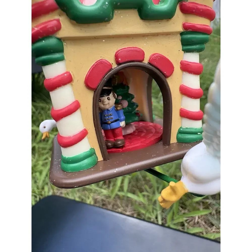 Vintage 1995 Matrix Industries Limited Christmas Ornament Candy Castle Ballerina